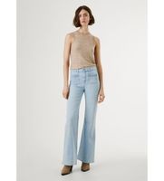 pepe jeans para mujer pl2050887 jeans willa flare azul 2630 casual algodon denim