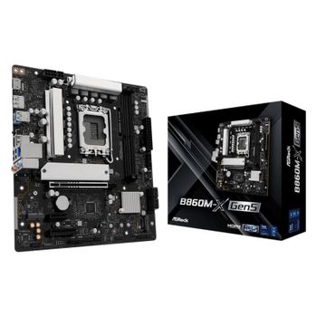 Placa Base AsRock B860M-X Gen5 Intel B860 LGA 1851 DDR5 Micro ATX 2.5GbE RGB
