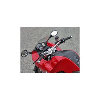 Puente de horquilla BMW F 800 S kit de conversión Superbike LSL gris