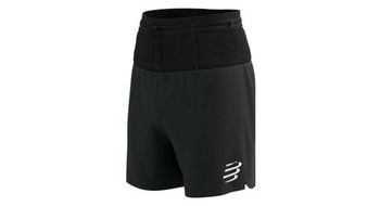 Culotte compressport trail racing 2 en1 negro
