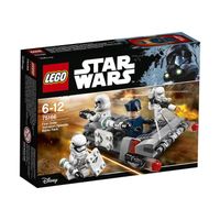 lego star wars - deslizador transporte de la primera orden