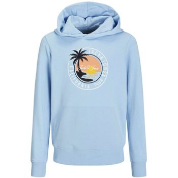 Jack & Jones Jersey 12269868 JJPALM SWEAT HOOD JNR CHAMBRAY BLUE para niño