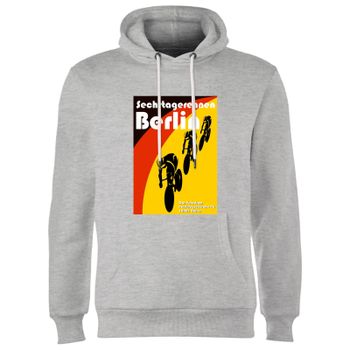 Six Days Berlin Hoodie - Grey - XXL - Grey