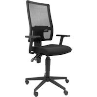 silla povedilla respaldo malla negro asiento bali negro