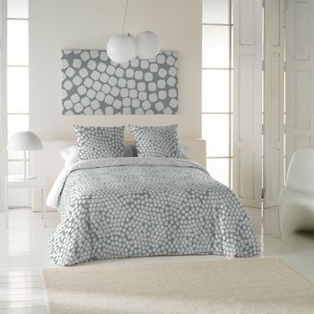 Icehome - Funda Nórdica Estampada Cama 180 - Algodón Extrasuave - Incluye 1 O 2 Fundas De Almohada - Pebbles