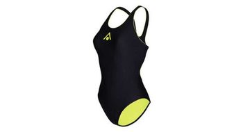 Banador para mujer aquasphere essentials negro   amarillo