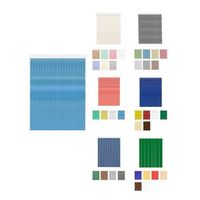 jardin202 - cortinas de exterior impermeables r cortinas antimoscas para terrazas y porche  120 x 240 cm diana - azul cristal  120 x 240 cm diana - azul cristaljardin202