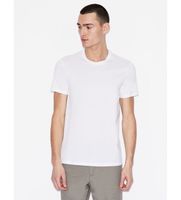 ax armani exchange para hombre 8nzt74zja5z1100 camiseta basica blanco xl casual algodon manga corta