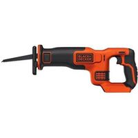 sierra de sable inalambrica bdcr18n - hoja de 15 cm black  decker