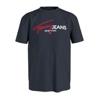 tommy jeans camiseta marina dm0dm18572-c1g