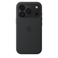 iphone 18 pro silicone case with magsafe - black