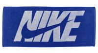 toalla nike jacquard towel medium 80 cm x 35 cm blanco azul