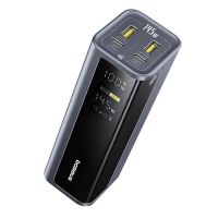power bank baseus energeek gp12 20800mah 145w pantalla digital 2xusb-c 2xusb-a carga rapida