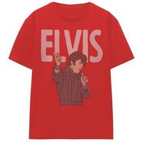 elvis presley camiseta 68 special para mujer