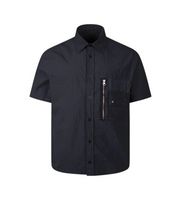ten c para hombre 26ctcus02006 camisa mid layer azul 48 casual poliamida manga corta