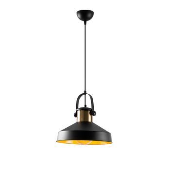 Lámpara De Techo Dodo-2571 Negro Metal 35x35x134 Cm