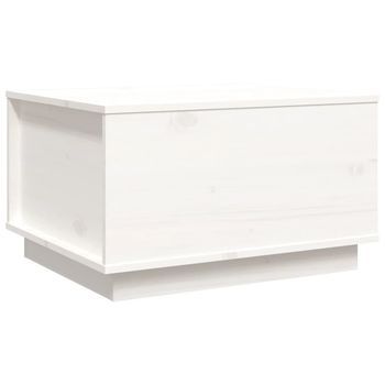 Mesa De Centro 60x50x35 Cm Madera - Blanco
