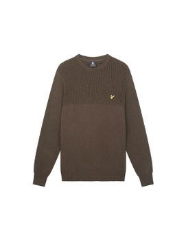 Sudadera Lyle & Scott V1-Crew Cottmerino Hombre