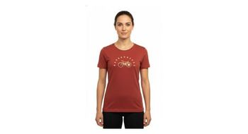 Camiseta de manga corta rubb r randonneuse rose femme
