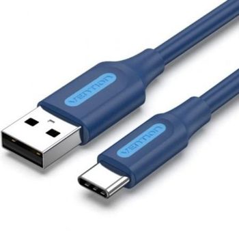 Cable USB 2.0 Vention COKLH Tipo-C a USB-A 2 m Azul carga rápida