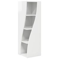 armario de esquina 32x32x102cm madera de ingenieria brillante vidaxl