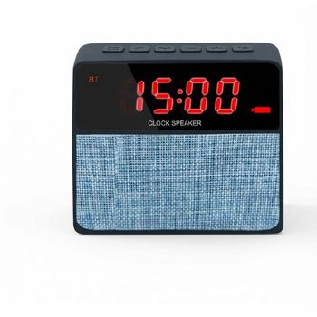 ANDRA - Reloj Alarma Bluetooth, Radio y USB