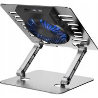 soporte refrigeracion portatil art p12 aluminio regulable led