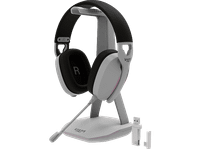 auriculares inalambricos - vieta pro nova circumaurales bluetooth 40h autonomia super baja latencia leds rgb multiplataforma blanco