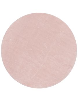 Alfombra Calissa rosa 160 cm redondo