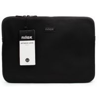 nilox funda de neopreno para portatil 156 negra