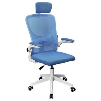 Mars Gaming Mgc-ergoplus Silla Ergonómica Soporte Lumbar Malla Transpirable Altura 115-125cm Azul