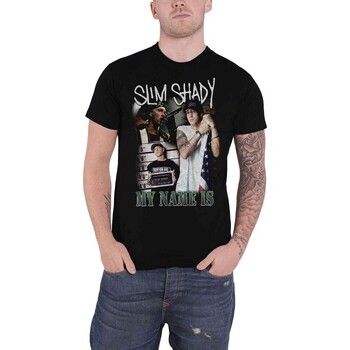 Eminem Camiseta manga larga My Name Is Homage para mujer