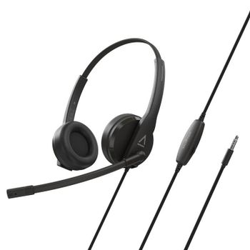 Auriculares Creative HS-230 con cable USB y jack 3,5 mm para oficina negro