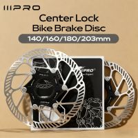 iiipro bloqueo central rotor de disco de bicicleta rotores de freno de disco hidraulico de bicicleta rotor de freno duradero de corte laser cnc de acero inoxidable
