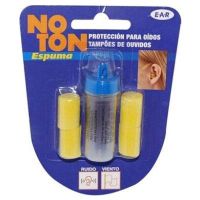noton basic tapones de espuma para oidos 4 uds