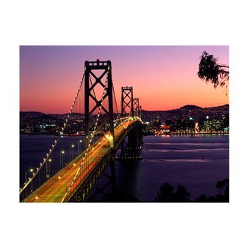 Papel Pintado 3d - Charming Evening In San Francisco (300x231 Cm)
