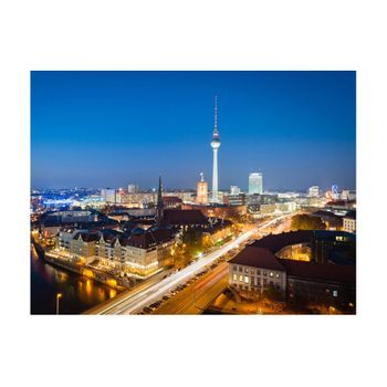 Papel Pintado 3d - Berlin By Night (400x309 Cm)