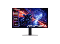 monitor gaming - samsung odyssey g6 g60sf ls27fg602suxen 27 qhd 500 hz 003 ms oled altura ajustable plata
