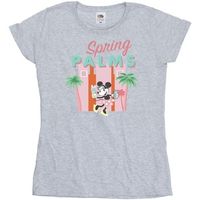 disney camiseta manga larga spring palms para mujer
