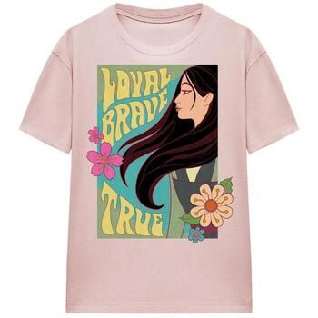 Mulan Camiseta Loyal Brave True para mujer