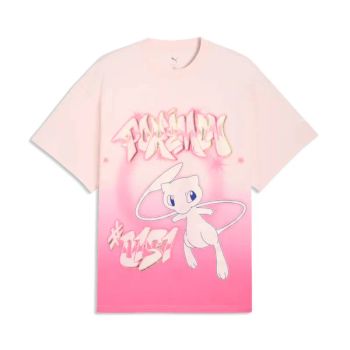 Camiseta Puma x Pokemon Shiny Mew Rosa