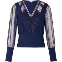 morgan camiseta manga larga 251-tagado para mujer