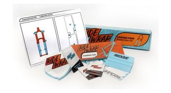 Kit de proteccion de horquilla ridewrap covered protection mtb matte clear