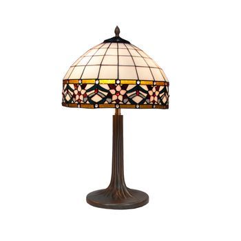 Sobremesa Tiffany Base Árbol Serie Museum D-40cm