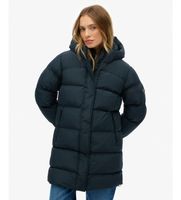 superdry para mujer w5012003a chaqueta hooded sports puffer marino l casual poliester