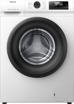 LAVADORA CARGA FRONTAL HISENSE WF1Q9041BW 9 KG 1400 RPM A BLANCO