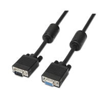 aisens cable svga con ferrita hdb15m-hdb15h negro 3m