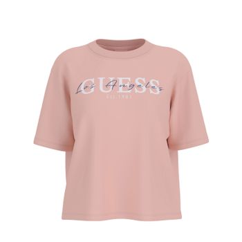 Guess Athleisure Camiseta Carmen Boxy Rosa V5YI02 I3Z14-G6I1