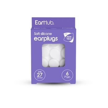 Earhub Sleepwell Soft Silicone Earplug