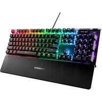 steelseries apex 5 mechanical gaming keyboard blue